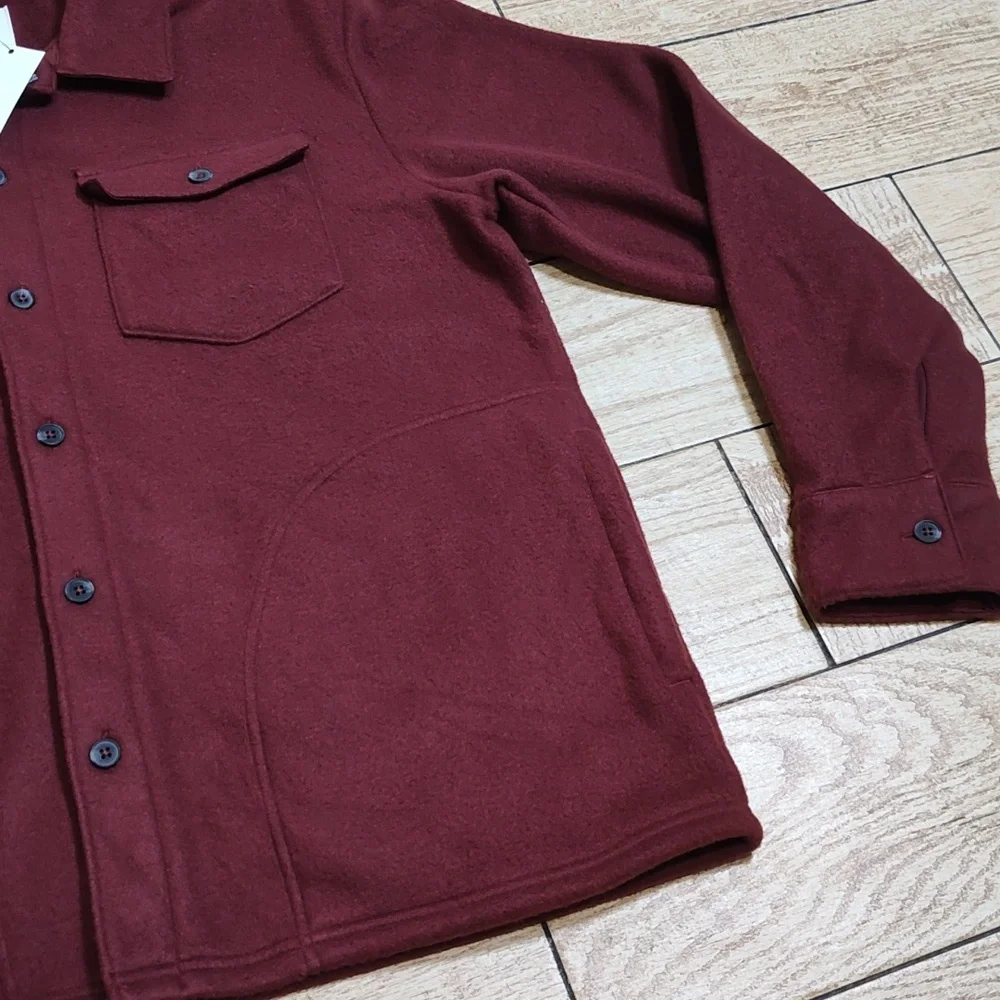 Goodfellow NWT Men's Burgundy Jacket Sz L - Picture 9 of 11